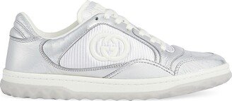 MAC80 Metallic Leather Low-Top Sneakers