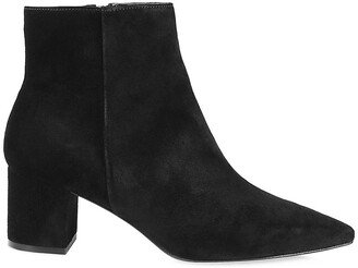 Jeanne 85MM Suede Ankle Boots