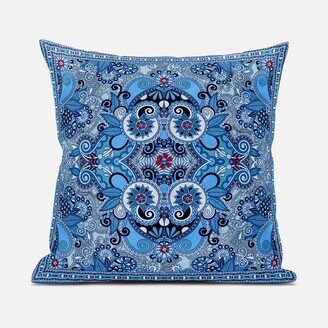 Amrita Sen Designs Amrita Sen Floral Paisley Indoor Outdoor Pillow