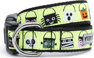 The Worthy Dog Tricks for Treats Adjustable Dog Collar - Lime - XL