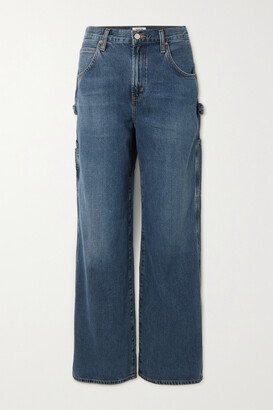 Net Sustain Magda Low-rise Boyfriend Organic Jeans - Blue