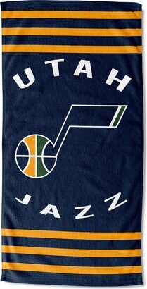 The Northwest Group, LLC NBA 620 Jazz Stripes Beach Towel - 30x60