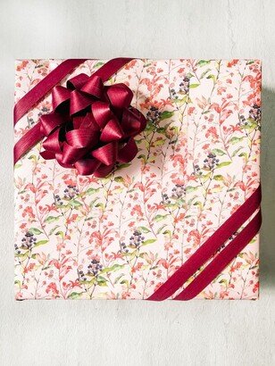 Waterleaf Paper Co. 100% Dissolvable Wrapping Paper, Wildberries and Sprouts, 18