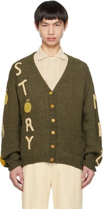 SSENSE Exclusive Khaki Twinsun Cardigan