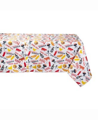 Bbq Fun Print Outdoor Table cloth 60