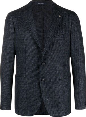 Notched-Lapel Single-Breasted Blazer-AP