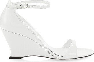 Vidette 70MM Patent Leather Wedge Sandals