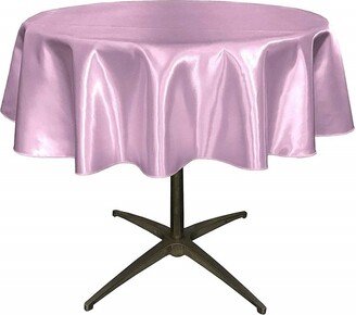 Bridal Satin Table Overlay, For Small Coffee | Lilac, Round Choose