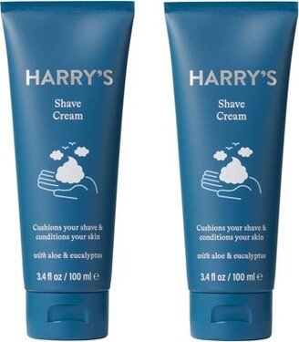 Harry's Shaving Cream for Men - 3.4oz - 2ct