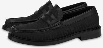 All-over Logo Nylon Moccasins