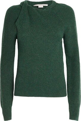 Cashmere-Blend Twist Sweater
