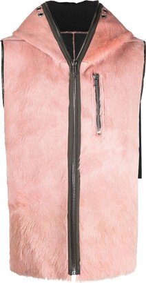 Lambskin Zipped Gilet