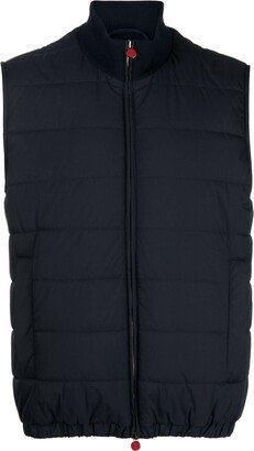 Zip-Up Padded Gilet-AB