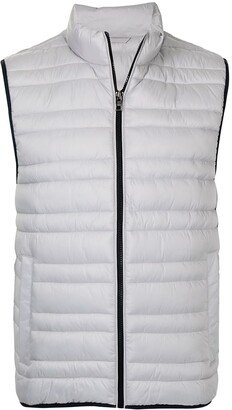 Padded Zip-Up Gilet-AF