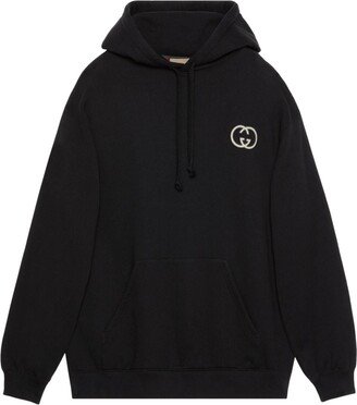 Interlocking G-patch drawstring hoodie