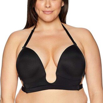 Women's Sexy Plunge Convertible Bra-Fully Adjustable (Black Size) Women's Bra