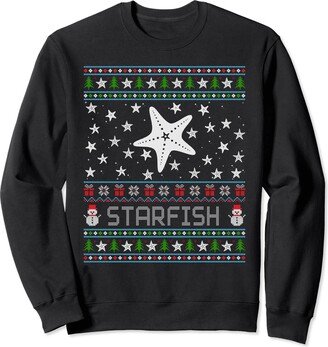 Starfish Ugly Christmas Costume Outfits Ugly Christmas Sweaters Men Women Xmas Ugly Starfish Sweatshirt