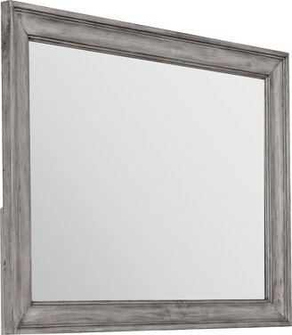 Furniture Avenue Rectangle Dresser Mirror Brown And Grey - 50.00'' x 1.75'' x 38.00''