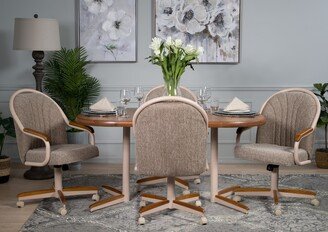 AW Furniture Casual Dining Brown or Grey 5 piece Table and Chairs Set