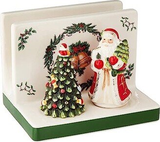 Christmas Tree Napkin Holder with Salt & Pepper Set