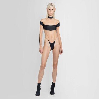 Woman Black Bodysuits-AB