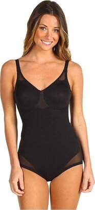 Miraclesuit Shapewear Extra Firm Sexy Sheer Shaping Bodybriefer 2783 (Black) Women's Bra