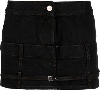 La mini de Nîmes Criollo denim miniskirt