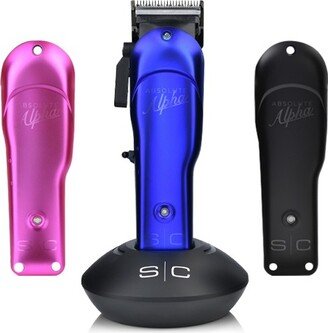 Absolute Alpha Cordless Hair Clipper (Matte Blue, Matte Pink, Matte Black)