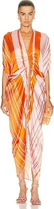 Cloister Dress in Orange