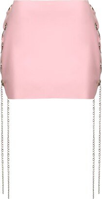 Paloma Lira Baby Pink Latex Skirt