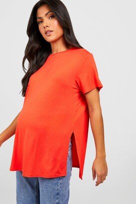 Maternity Side Split T-shirt