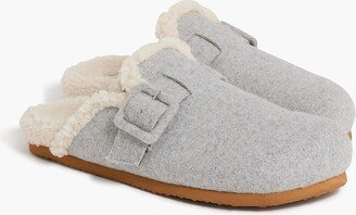 Women's Sherpa-Lined Clog Slippers