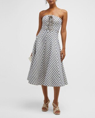 High Tide Laced Midi Dress