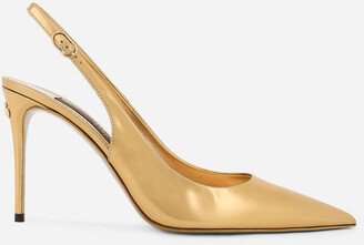 Calfskin slingbacks-AA