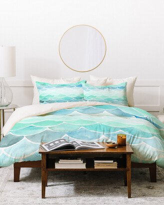 Wonder Forest Mermaid Scales Duvet Cover Set