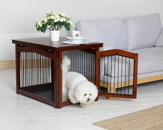 2-in-1 Configurable Pet Crate and Gate