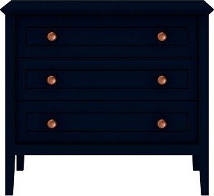 Crown 3 Drawer Dresser