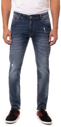 Skinny-Fit Stretch Five Pocket Jeans