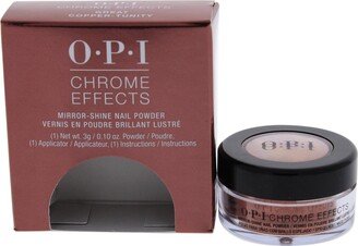 Chrome Effects Mirror Shine Nail Powder - Great Copper-Tunity by for Women - 0.1 oz Nail Powder
