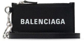 Card Holder With Logo - Black