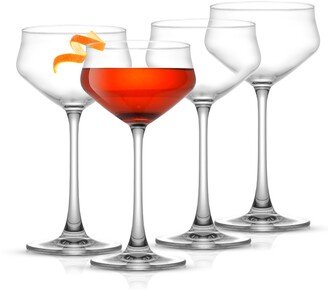 Bloom Coupe Martini Glasses, Set of 4