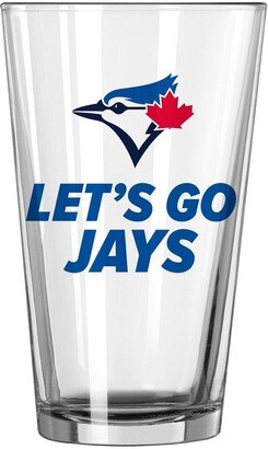 Toronto Blue Jays 16 oz Team Slogan Pint Glass