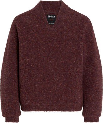 V-neck cashmere jumper-AJ