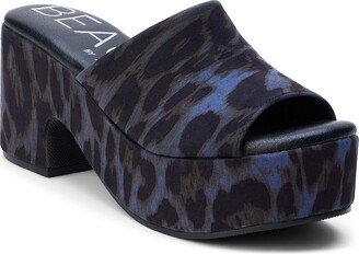 Terry Platform Sandal