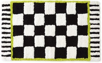 Courtly Check Bath Rug, 34 x 24