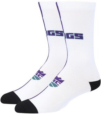 Men's Pkwy Sacramento Kings Split Crew Socks