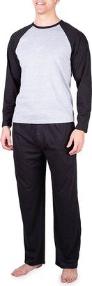 SLEEPHERO Two-Piece Colorblock T-Shirt & Pants Set