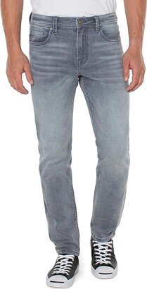 Kingston Modern Straight Eco-Friendly Grey Denim (Silverlake) Men's Jeans