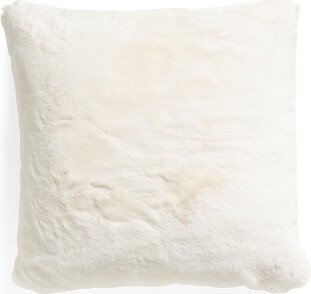 24x24 Faux Fur Pillow