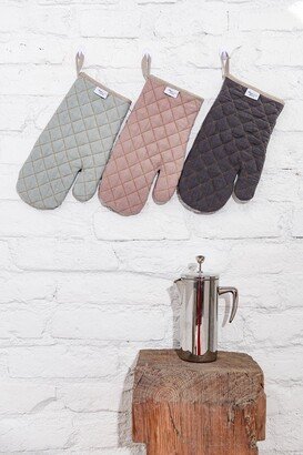 AmourLinen Linen oven mitt